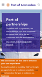 Mobile Screenshot of portofamsterdam.com